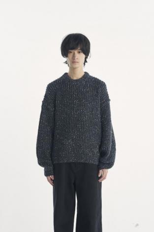 MIX KNIT / D.GREEN