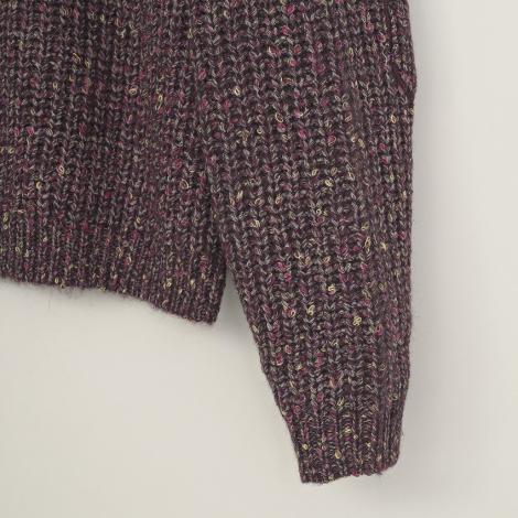 MIX KNIT / PURPLE