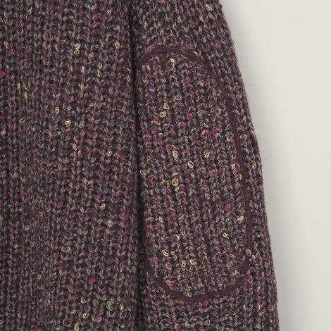 MIX KNIT / PURPLE