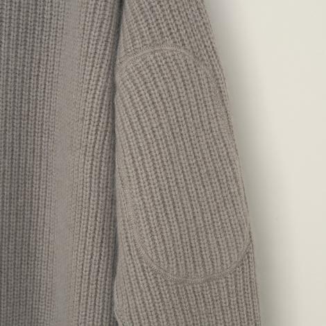 RACCON HALF ZIP KNIT / GRAIGE