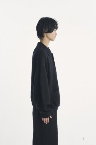 RACCON CARDIGAN / BLACK