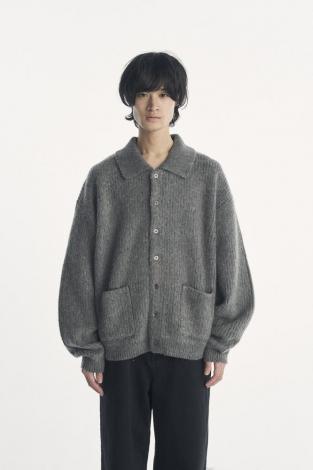 RACCON CARDIGAN /GRAY