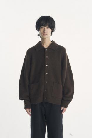 RACCON CARDIGAN / BROWN