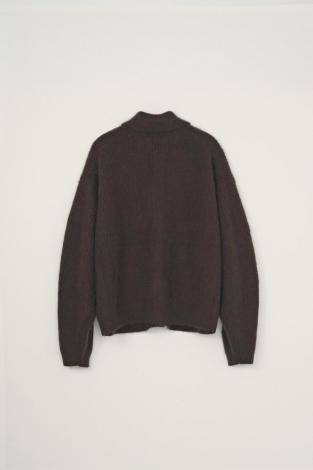 RACCON CARDIGAN / BROWN