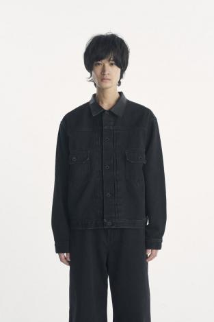×HAGUN / DENIM JACKET / BLACK