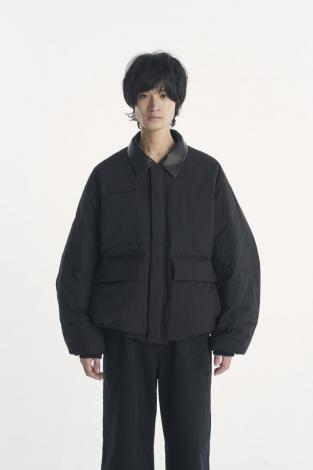 2 LAYER PADDING JACKET / BLACK