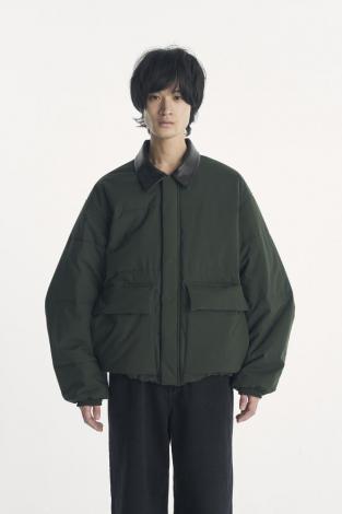 2 LAYER PADDING JACKET / GREEN