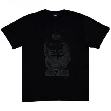BxH SKULL-KUN 1997 Tee BLACK/BLACK