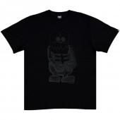 BxH SKULL-KUN 1997 Tee BLACK/BLACK