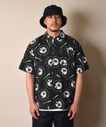 BC LION H/S SHIRT *ブラック*