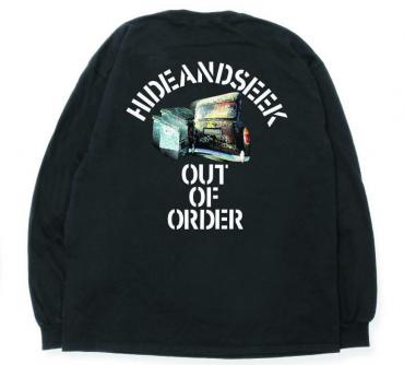 Out Of Order L/S Tee *DARK BLACK*