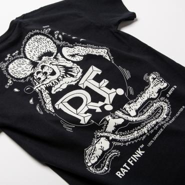 BxH / RAT FINK / Tee *ブラック*