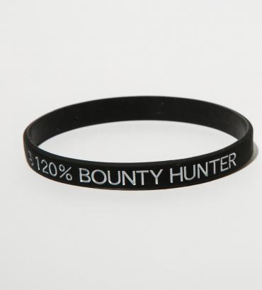 BxH 120% BH 反戦 PVC Wristband *ブラック*