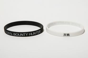 BxH 120% BH 反戦 PVC Wristband *ホワイト*