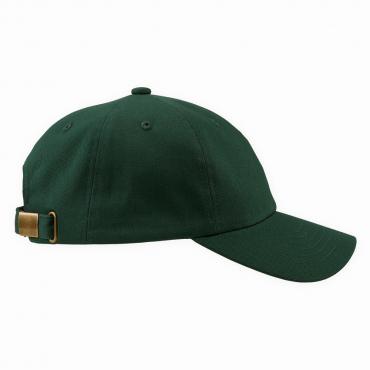 Smile embroidery Low cap *British green*