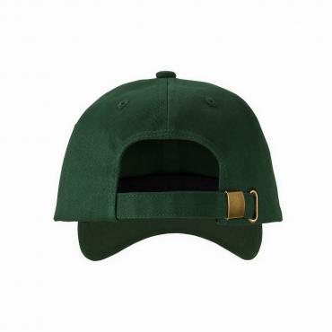 Smile embroidery Low cap *British green*