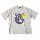 Beethoven & smile Big silhouette tee *Frost gray*