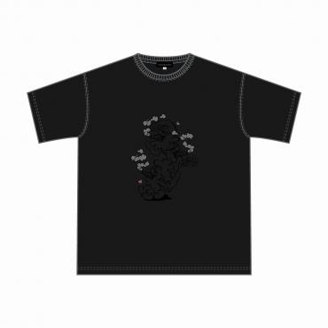 Chilling smaxx Big silhouette tee *BLACK*