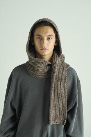 ×CA4LA / BALACLAVA SCARF *ブラウン*