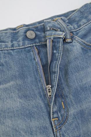 ×HAGUN / TORN PIPE DENIM PANTS *ブルー*