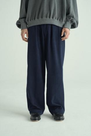 CORDUROY EASY PANTS *ネイビー*