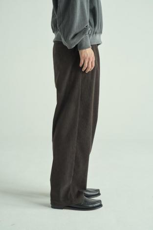 CORDUROY EASY PANTS *ブラウン*