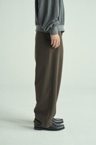 WIDE EASY PANTS *ブラウン*