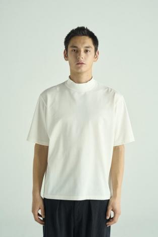 MOCK NECK TEE *ホワイト*