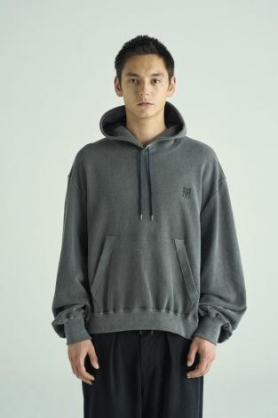 VINTAGE EFFECT SHORT PARKA *ブラック*