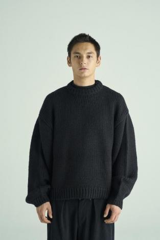 LOW GAUGE KNIT *ブラック*