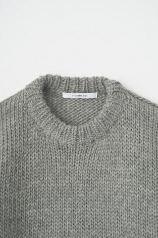 LOW GAUGE KNIT *グレー*