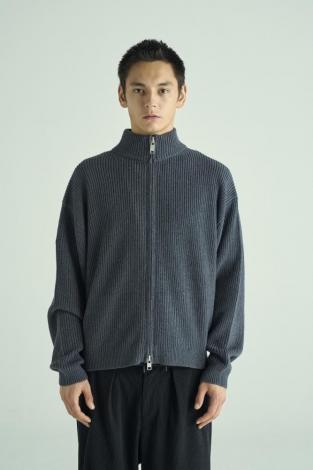 SHORT DRIVERS KNIT *グレー*