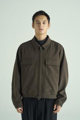 SHORT DRIZZLER JACKET *ブラウン*
