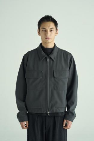 SHORT DRIZZLER JACKET *チャコールグレー*