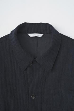 CORDUROY COVERALL JACKET *ネイビー*