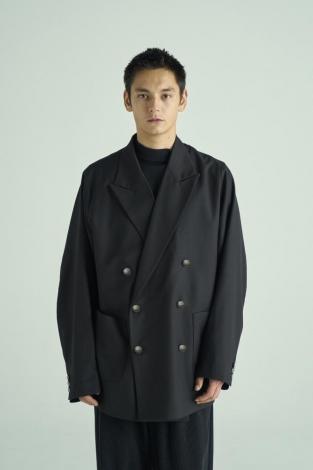 DOUBLE BRESTED JACKET *ブラック*