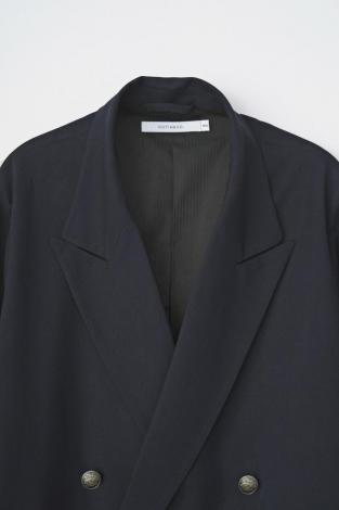 DOUBLE BRESTED JACKET *ネイビー*