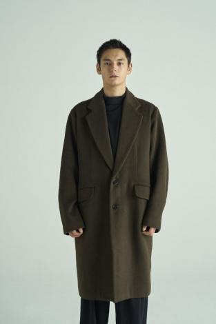 CHESTERFIELD COAT *ブラウン*