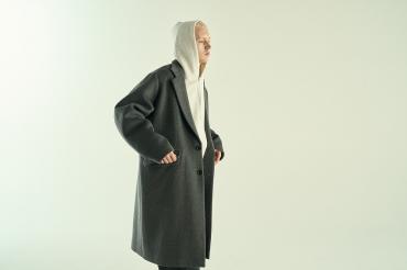 SHORT PARKA *ライトグレー*