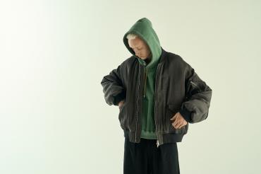 CORDUROY EASY PANTS *ブラック*