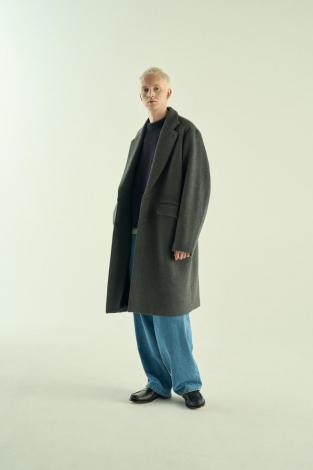 CHESTERFIELD COAT *ブラウン*