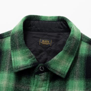 WOOL CHECK SHIRT JKT