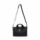 SYNTHETIC LEATHER MINI BOSTON BAG