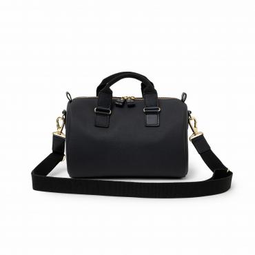 SYNTHETIC LEATHER MINI BOSTON BAG