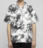 Devil fish shirt [ FRS012 ] *ホワイト*