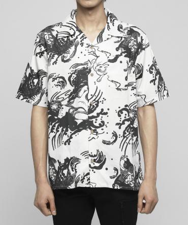 Devil fish shirt [ FRS012 ] *ホワイト*