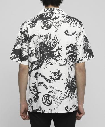 Devil fish shirt [ FRS012 ] *ホワイト*