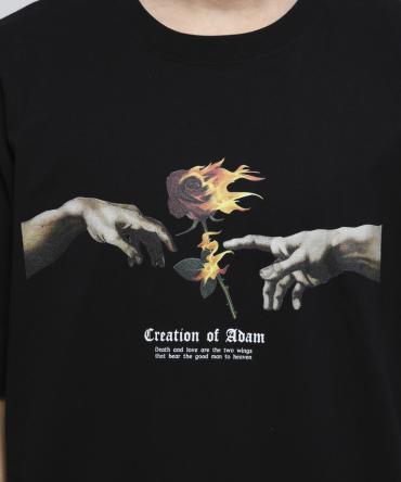 Creation of Adam T-shirt [ LEC880 ] *ブラック*