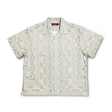 Bandana Pattern S/S Shirt *カーキ*