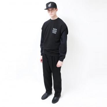 Cut Off Sweat Shirt *ブラック*